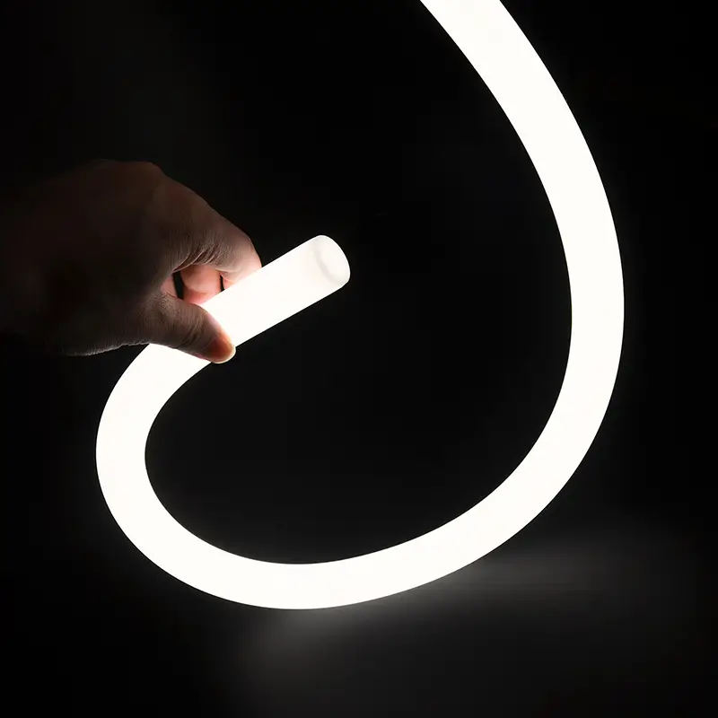 360 ° Grad rundes Silikon-LED-Neon-Flex-R25-Licht - Essenled