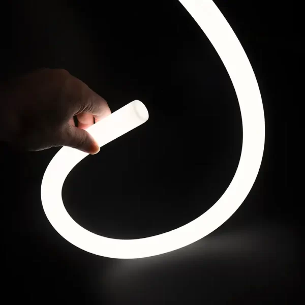 Angle de faisceau de 360° Coupe flexible R25 LED Silicone Neon Flex