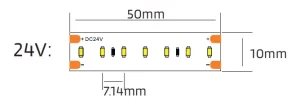SMD2110 140 led strip drawing