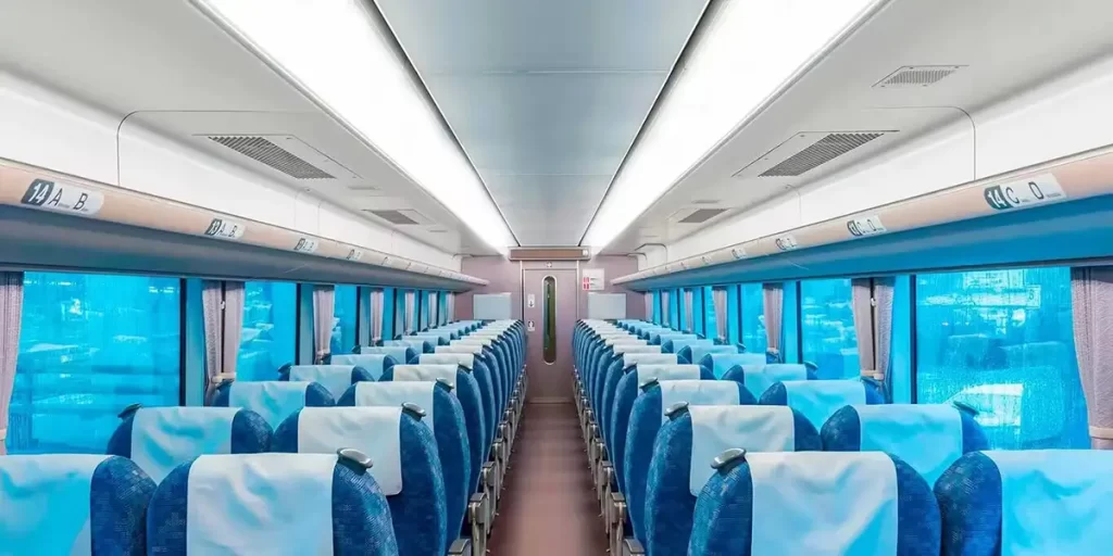 نظام إضاءة قطار السكك الحديدية