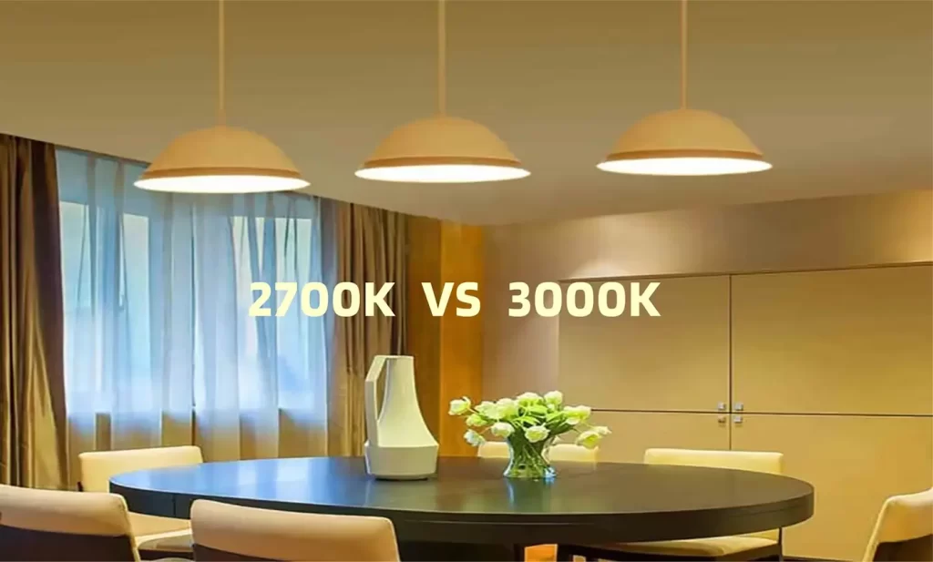 2700K vs 3000K, le differenze e come scegliere