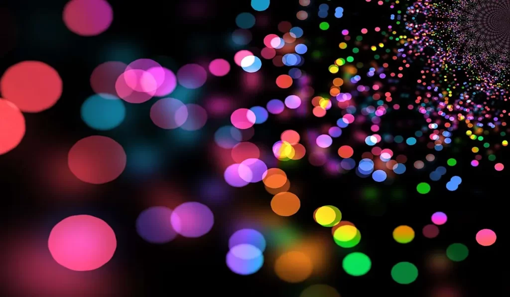 Luz LED Colores con diodo emisor de luz