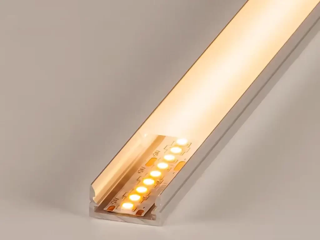 Tiras de luz LED con perfil de aluminio