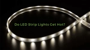 أضواء شريط LED تسخن