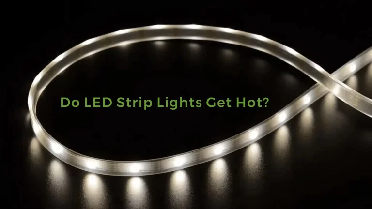 LED-stripverlichting wordt heet