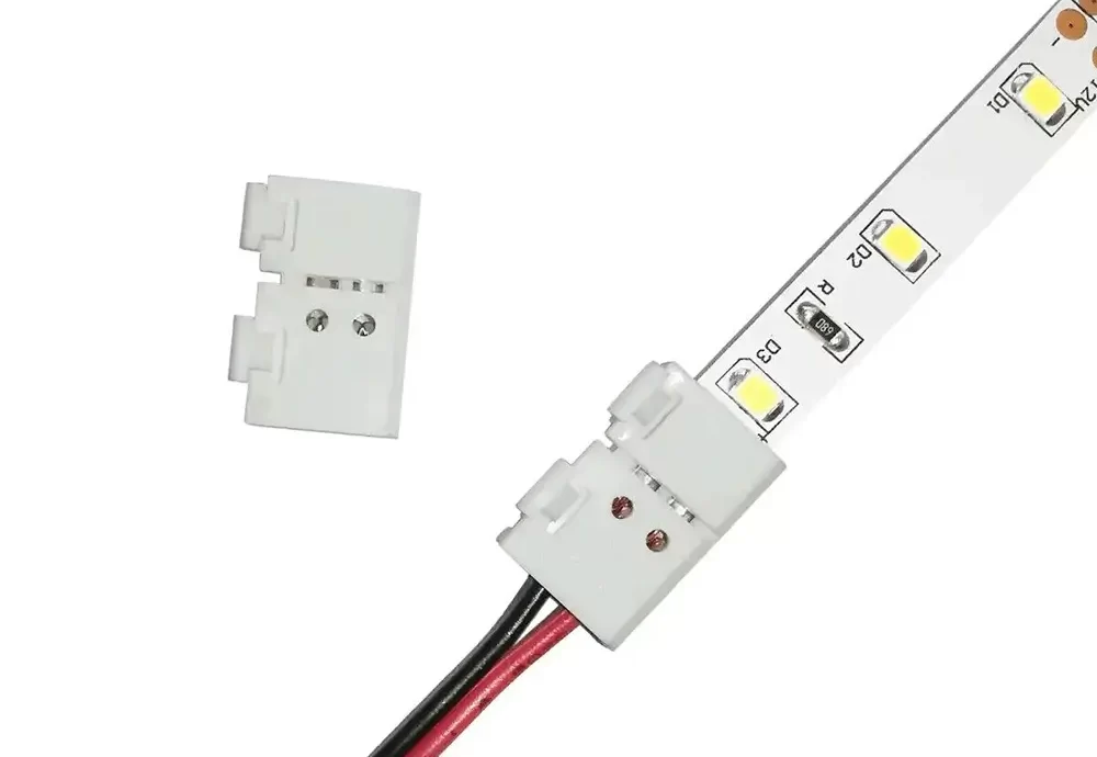 Utiliser un connecteur pour les bandes lumineuses LED coupées