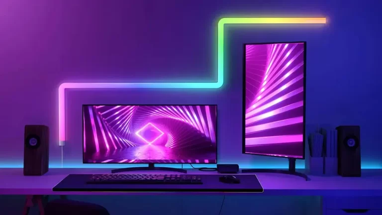 LED Strip Lights be Placed on The Desk