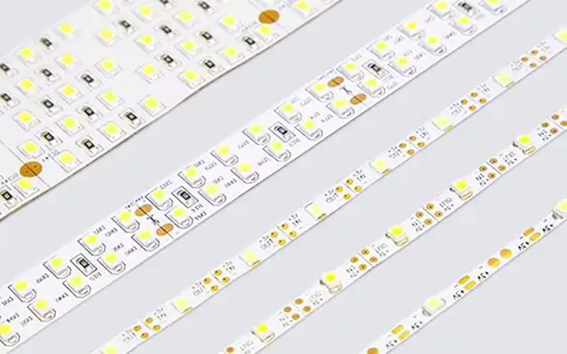 Smal vs. LED-strips med bred bredde, hvordan man vælger
