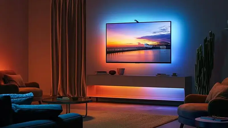 Como escolher a melhor faixa de luz LED para sua TV