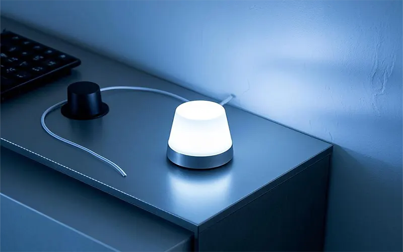 Optimale Farbtemperatur für eine Nachttischlampe im Schlafzimmer